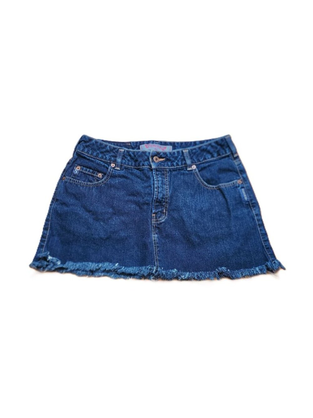 Silver Jeans micro mini denim skirt